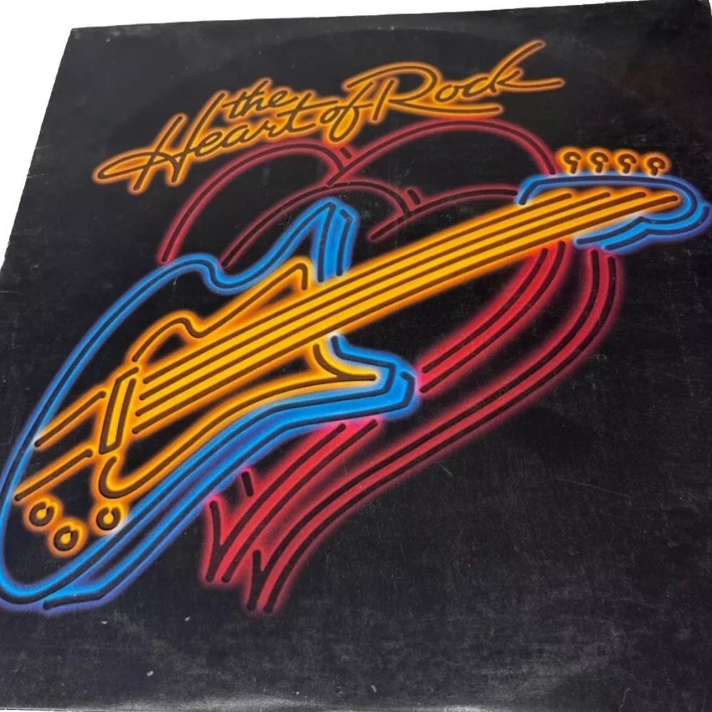 Reo Speedwagon Various The Heart Of Rock CBS vinyl